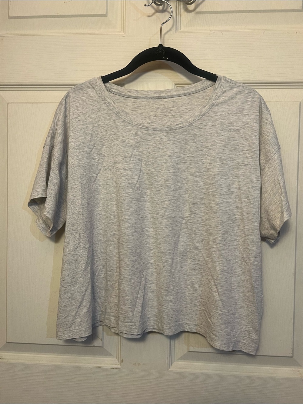 grey lululemon cropped tee - Picture 1 of 2